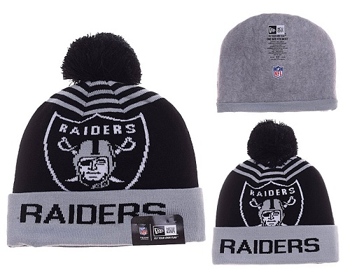 NFL Oakland Raiders Stitched Knit Beanies 008